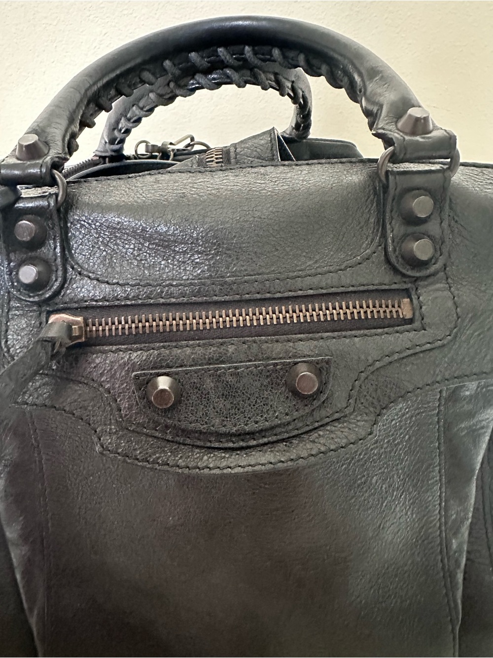Balenciaga Agneau Traveler Backpack / Top Handle with Classic Hardware - Picture 3 of 12